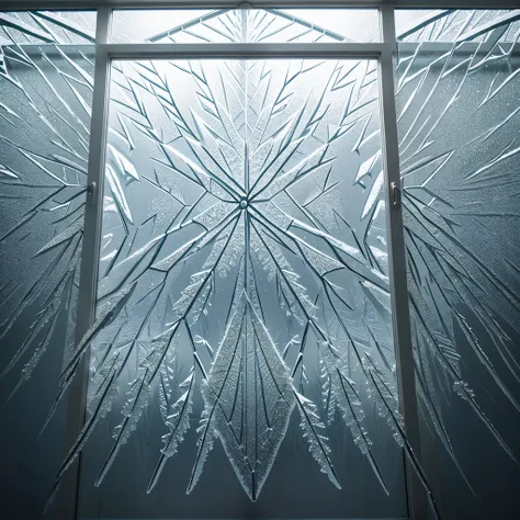 Frozen patterns on windows: Delicate frost forming intricate designs on glass surfaces, adding a touch of artistry to the indoors.