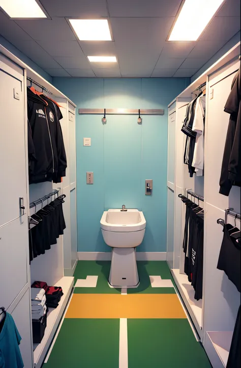 sport changing room