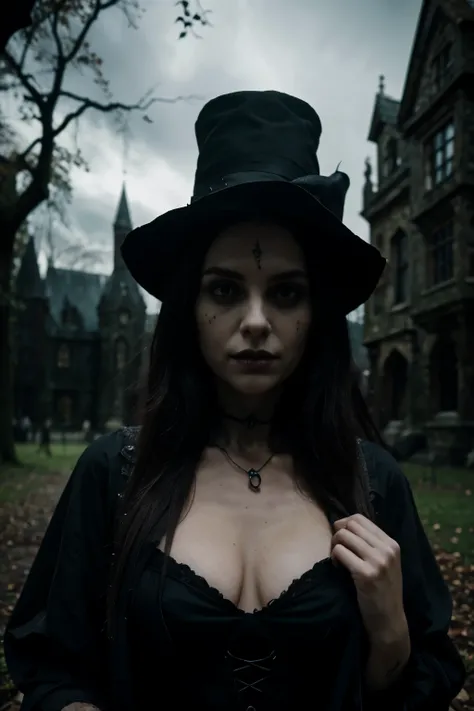 witchcraft, gothic image, spooky setting, realistic masterpiece