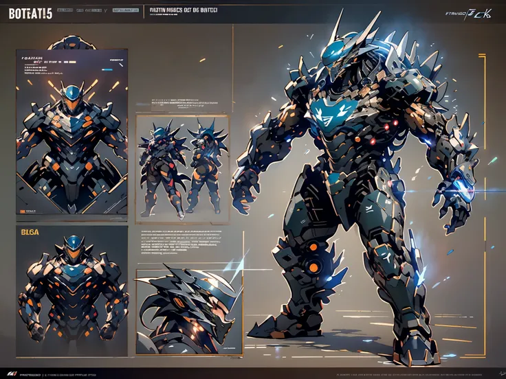 A high-tech combat armor suit inspired by Godzilla concept, Godzilla concept biotech battle armor, High-tech armored suits, psychedelic details, BiophyllTech, add electric power around, A bio-sensitive high-tech battle armor suit infused with Godzilla char...