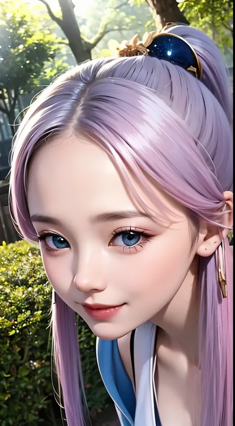 Best quality，tmasterpiece，Extremely Delicately Beautiful，The content is very detailed，CG，gatherings，8k wallpaper，An Astonishing，depth of fields，1 little Chinese girl，Playing in Maple Leaf Forest，Red maple leaves cover the ground，7 year old Chinese child，Ve...