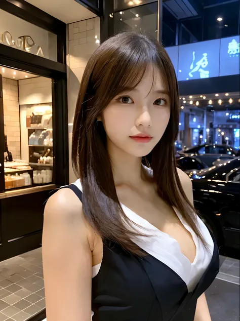 (The ultra -The high-definition:1.5)(ultra-detailliert:1.3) (ultra-quality) (An ultra-high picture quality:1.5) (rialistic photo:1.3) A Japanese Lady　21years old　((detailed and beautiful faces:1.3)) ((realistic skin textures:1.3)) ((Detailed and high quali...