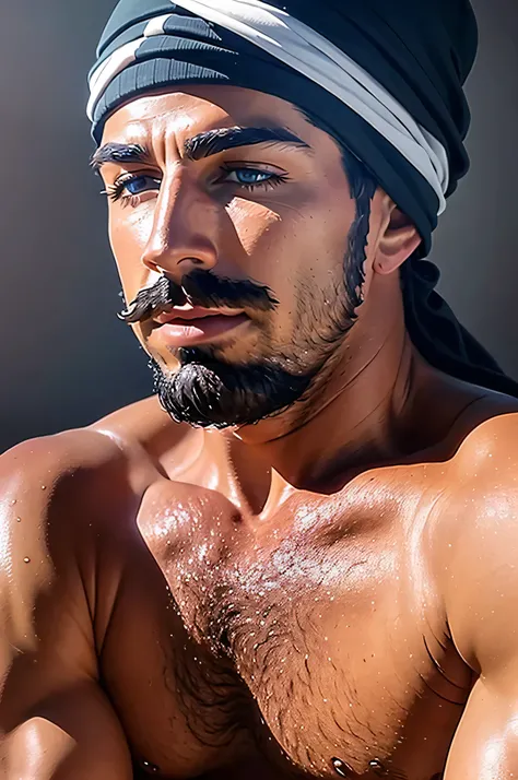 faaris azura, arabic, arab, muslim, turban