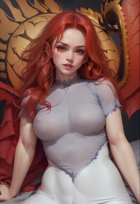 (((realistic, photorealistic))), ((best quality)), ((masterpiece)), ((detailed, extremely detailed)) demon trying to seduce its pray, demon girl, monster girl, ((flaming demonic crown floating above head)), horns, fit toned body, muscular, (arms and legs c...