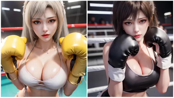 ((Unreal Engine 5)), Realistic Rendering, Excellent, (sexy skimpy bikini:1.3), looking on camera, (standing:1.8), beautiful face, makeup, CGImix, (photorealism:1.2), ultrarealistic uhd face, (huge soft boobs:1.5), (muscle abs:1.3), (big butt:1.3), (wide hi...