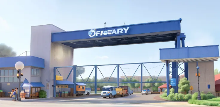 in 3d pixar company Kimberly Clark, logistics area