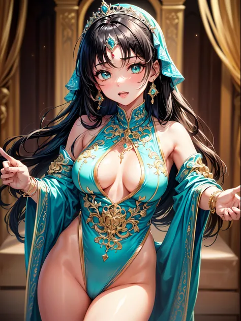 cute loli,(((little loli,tiny little body,little,chibi))),(((25 years old))),((anime loli with extremely cute and beautiful black hair)),((((indian girl)))),(((medium chest))),((((black hair:1.35,messy hair,colored inner hair,absurdly long unkempt hair,dar...