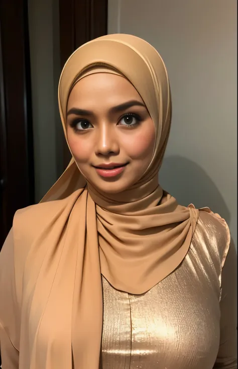 (((MALAY HIJAB GIRL))), (realistic, photo-realistic:1.4), Flat Chest