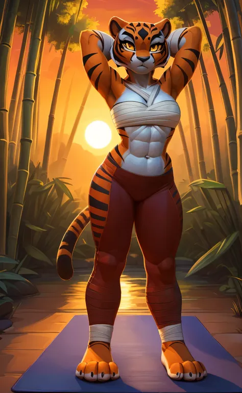 [master tigress], [uploaded to e621.net; (pixelsketcher), (wamudraws)], ((masterpiece)), ((hd)), ((solo portrait)), ((full body)...