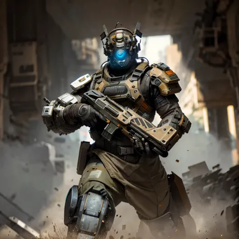 Titanfall, heavy gun