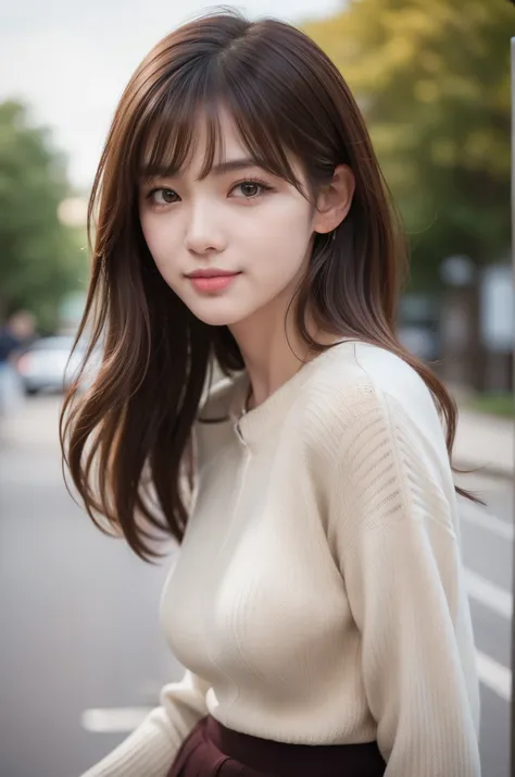 (8k RAW photo, Best Quality), ((masutepiece)), 超A high resolution,, filmg,( 20yr old, Slender face, 1girl in, long eyelashes, Eye Highlights), Natural Skin Texture, A perfectly proportioned face, realistic eyes and face details, lip stick, (makeup),((Long ...