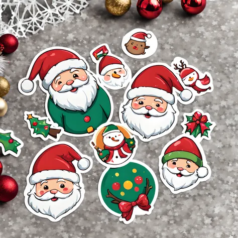 christmas stickers