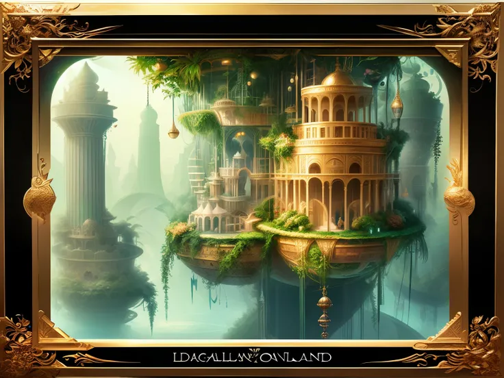 Hanging Gardens of Babylon，Imaginary worlds，dreamland