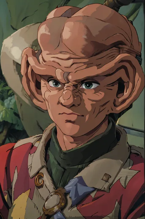 ghibli style ferengi
big ears
bald
brow ridge