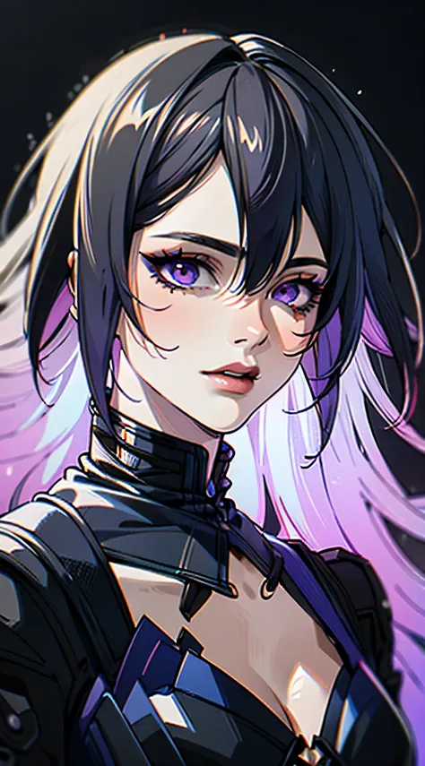 (close-up), portrait, portrait, (solo), 1girl, (close up face, masterpiece, best quality:1.2), 8k, official art, absurdres, goth...