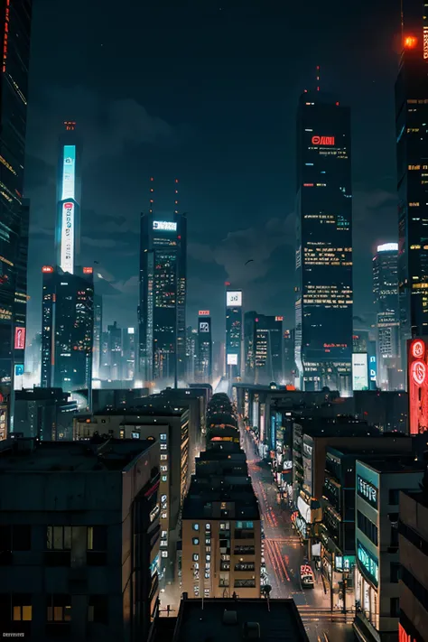 The city of cyberpunk