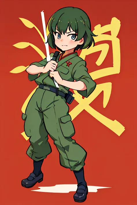 Pictures of men in military uniforms, japanese animation style, by Liu Haisu, 人物, by Yan Hui, Inspired by Chen Daofu, G Liulian art style, Everyone wears period-appropriate clothes, author：Yi Yinwen, japanese-inspired, gta chinatown art style, redline anim...