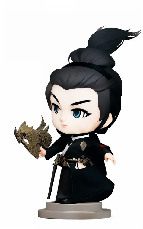 best quality at best, tmasterpiece,1 boy, full bodyesbian, a chinese assassin dressed in black