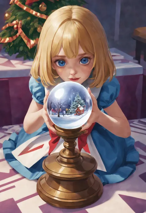 Alice&#39;s Christmas gift is a crystal ball