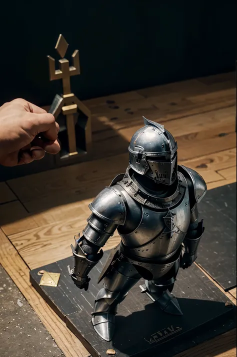 Im making an isometric video game. This is an RTS and I need to insert a controllable unit that is a medieval knight. I need the images  of this knight from every side of the isometric view.