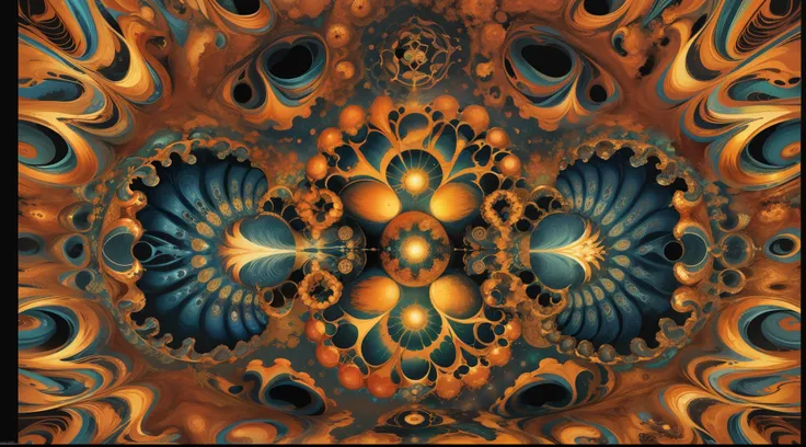 Gigante fractalico, Fractal infinito,fractal de Mandelbrot, divino, Figura imponente humanoide, masivo,escala masiba, mirando hacia abajo, de pie, inmenso, apocalyptic, colorido, iridiscente, obra maestra, 4k-resolution, detalles intrincados, dios,divino,e...