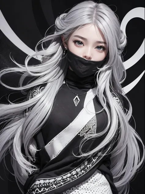 (Realistic:1.8), (Digital art:0.2), (Geometric art:1.7),(agpi official art, beautiful and aesthetic, ultra detailed, beautiful, masterpiece, best quality:1.6), (1girl:1.2), Detailed face, Detailed eyes, Detailed hair, young fingers, Detailed fingers, five ...