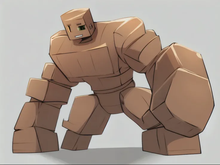 Large iron golem from minecraft