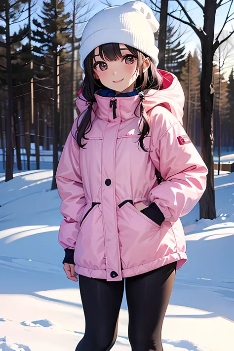 Glossy、a beauty girl、kawaii、Gentle、Charming、Winters、Snowboard Wear