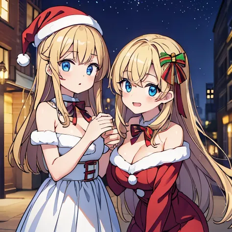 Two Christmas cuties