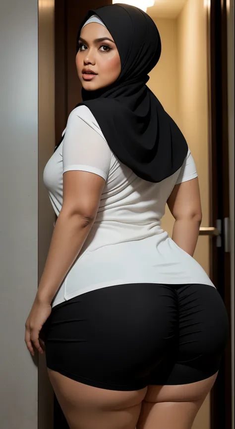 HIJAB MALAY GIRL, ((BBW)), SHORTS, HUGE WIDE BUTT, WIDE BUTT, 63 YEAR OLD METURE womens, METURE womens,