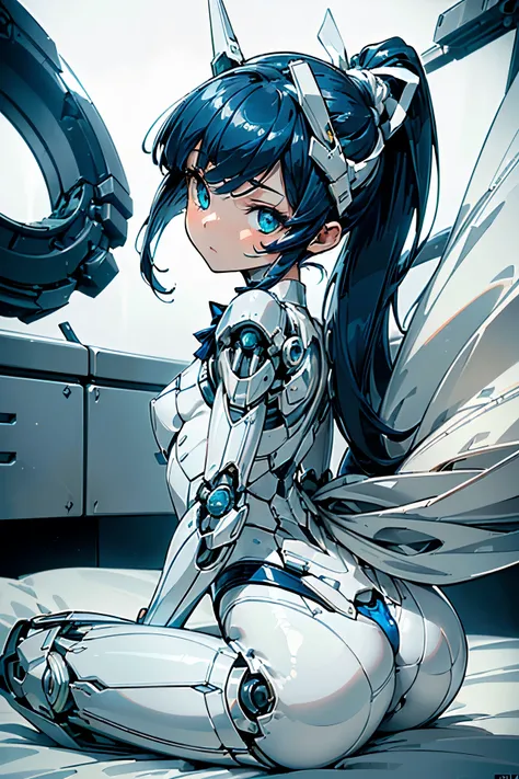 (((masterpiece))), (((Best Quality))), (((high quality))), (((beautiful))), (((8K))), (((highres))), (((absurdres))), (((exquisite))), (((Ultra high definition))), (((High resolution))), Girl Robot, (loli:1.4), (Gamine:1.5), (small breasts:1.4), (very deta...