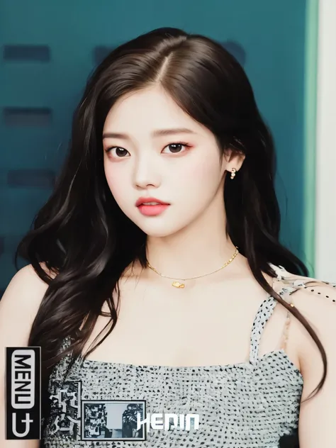 um close up de uma mulher com cabelo comprido usando um vestido, jennie blackpink, jossi do blackpink, portrait of jossi do blackpink, Kim Doyoung, Retrato Jisoo Blackpink, Jaeyeon Nam, Jinyoung Canela, jisoo do blackpink, Jisoo do Blackpink, Parque Rosean...