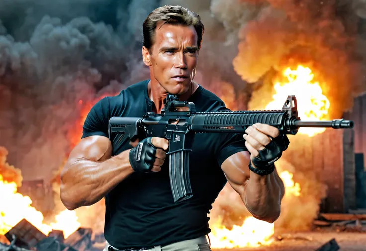 (best quality,4k,8k,highres,masterpiece:1.2),ultra-detailed,realistic:1.37,arnold schwarzenegger,brutal,vivid colors,sharp focus...