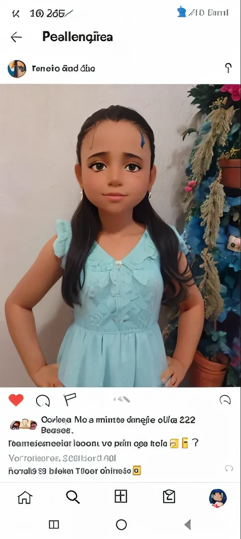 Menina de 5 anos, pele branca , cabelo loiro, olho azul,