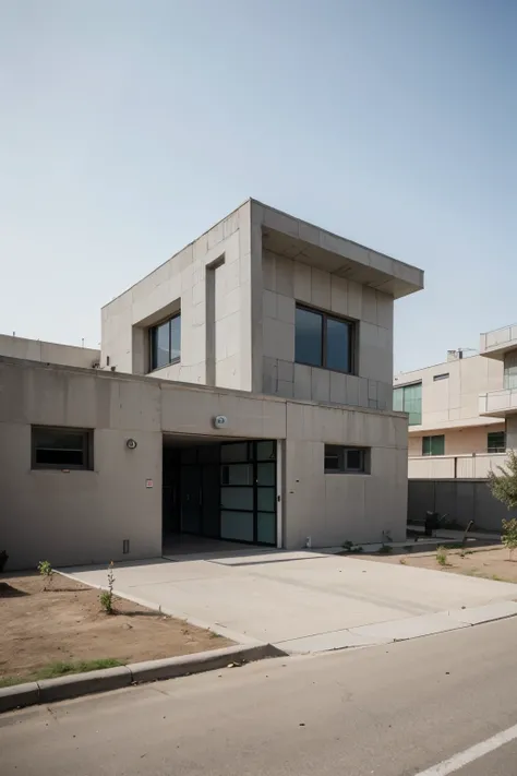 A modern and minimal school inspired by Irans past architecture