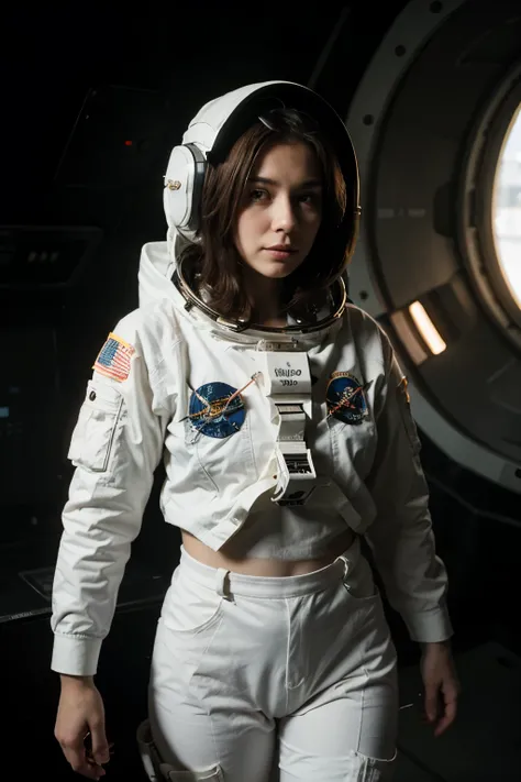 Cool sci-fi astronaut