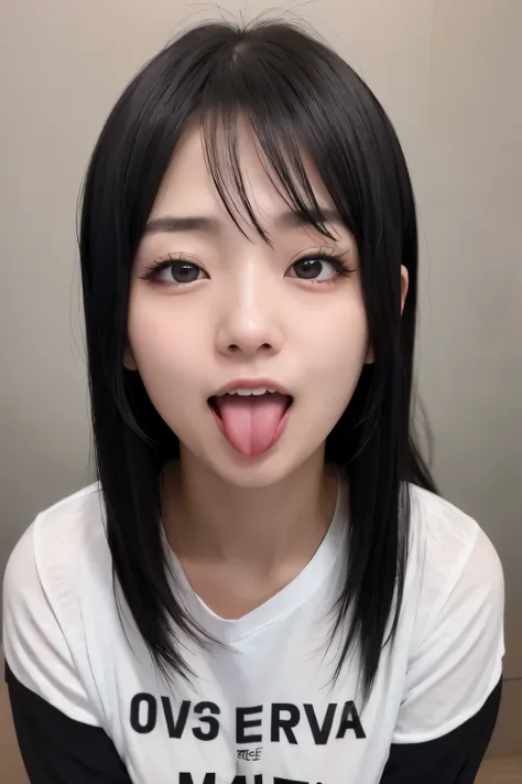 ((one 18-year-old black-haired japanese woman)))、dressed, (photo realistic:1.4), (hyper realistic:1.4), (realistic:1.3), (smooth...