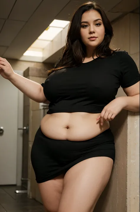 Chubby woman