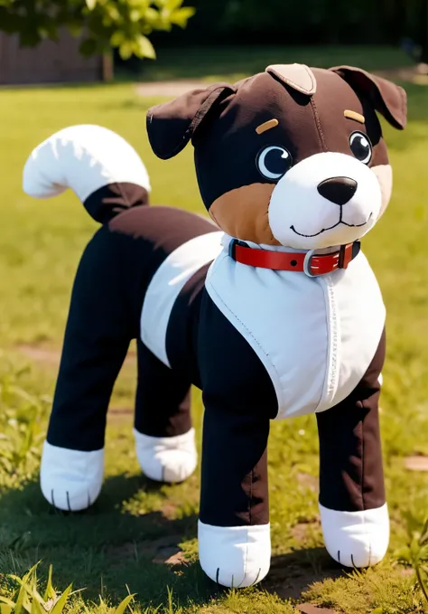 plush dog cute