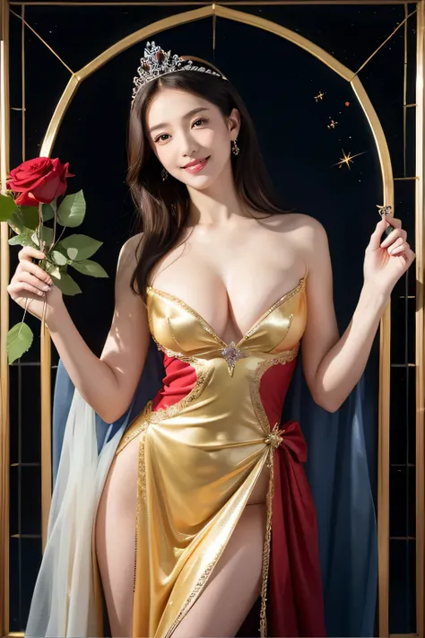 Geometry,stain glass,12 zodiac signs,Vigée Leblanc style,Math、Astronomical utensils,astronault,Roses in a vase,fruits,cute little,A smile,Ancient Greek costumes,Paintings by Sandro Botticelli,Costume with stretched shoulders,huge smile,large full breasts,E...