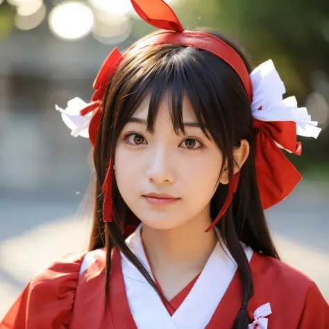 Hakurei Reimu of the Touhou Project