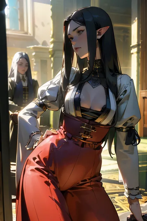 solo, (sultry renaissance dress:1.0), ((masterpiece)),((high resolution)),((best quality)), extremely fine and beautiful, super fine illustration, (realistic skin), (insanely detailed anime eyes), milf, vivid and beautiful, shocking sensation, incredibly d...