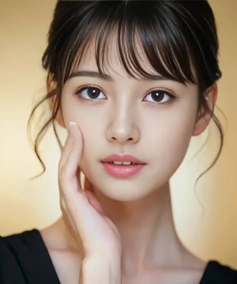 (top-quality、4K、​masterpiece:1 )、Beautuful Women、Woman 1 Mature Woman Person、hyperdetailed face、Detailed lips、Detailed eye、二重まぶた、japanes、(RAW Photos、top-quality)、(Lifelike、Photorealistic:1.3)、​masterpiece、Extremely delicate and beautiful、Highly detailed、nf...