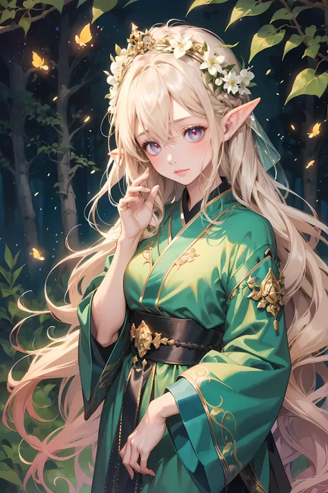 eyeline,(Horny eyes:1.4),(faeries:1.2),(A high resolution,Best quality,like a dream,obsessed,at a forest,faeries),(Vibrant colors,ultra - detailed),(美丽Horny eyes,Mottled sunlight,Whimsical creatures,sparkling mysterious mist,Evocative atmosphere otherworld...