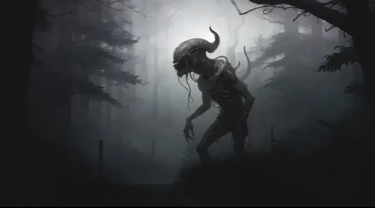 best quality,4k,8k,highres,masterpiece:1.2,ultra-detailed,realistic:1.37,weird homunculus,distorted humanoid figure,uncanny creature,unsettling creation,dark fantasy creature,detailed textured skin,otherworldly being,demonic features, transmuted form,surre...