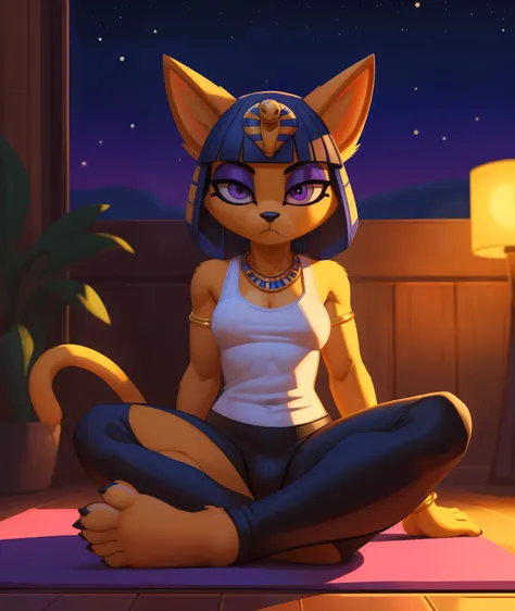 [ankha], [animal crossing], [uploaded to e621.net; (pixelsketcher), (wamudraws)], ((masterpiece)), ((hd)), ((highres)), ((solo p...