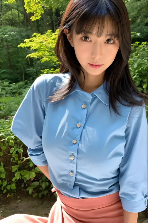 (High reality photograph, high resolusion, detailed face, detailed eyes) Skinny Japanese lady, 30 years old, cute face, various face expression, various hair style, skinny figure, medium breasts, very thin waist, in a japanese room, wearing tight shirt and...