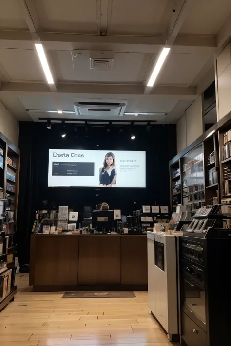 The introduction picture of offline audio stores contains some elements containing music and headphones, and the overall is fresh and bright.