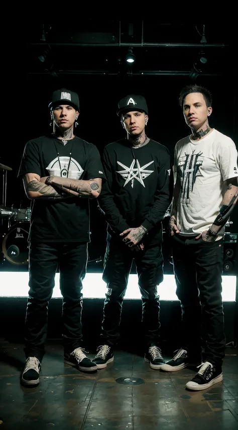 (((travis barker, tom delonge and mark hoppus)))