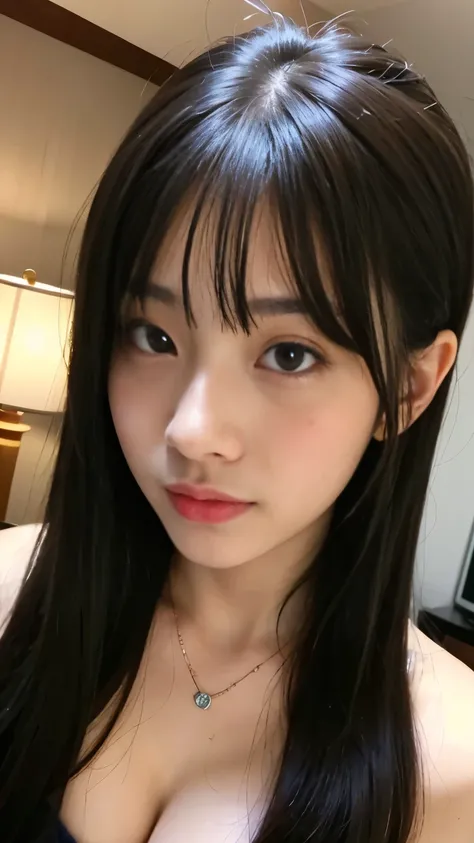 (BEST-QUALITY, MASTERPIECE, ULTRA-HIGH-RESOLUTION, (PHOTOREALISTIC:1.4), RAW-PHOTO, ULTRA DETAILED, PERFECT-ANATOMY), 

at living-room, 1girl, 15-years-old, the most popular Japanese idol, completely drunk, looking at viewer, extremely cute face like a Jap...